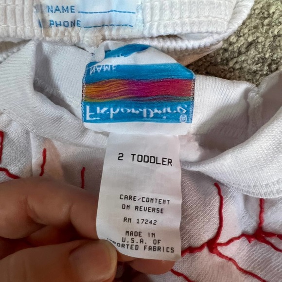 Vintage Lot Boys 2T Santa's Club Christmas & Fisher Price Baseball Outfits 90's - Picture 8 of 10